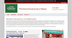 Desktop Screenshot of johnquinn.ie