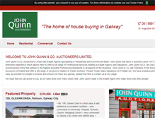 Tablet Screenshot of johnquinn.ie